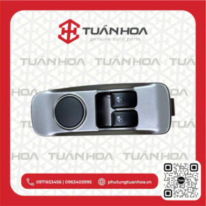 Công tắc nâng kính Hyundai Porter II ốp cabon màu bạc LH ( trái )