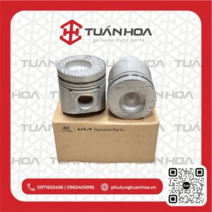 Piston Hyundai 2T5 K-1 đường kính 104 - D4AF đỉnh tròn có ắc